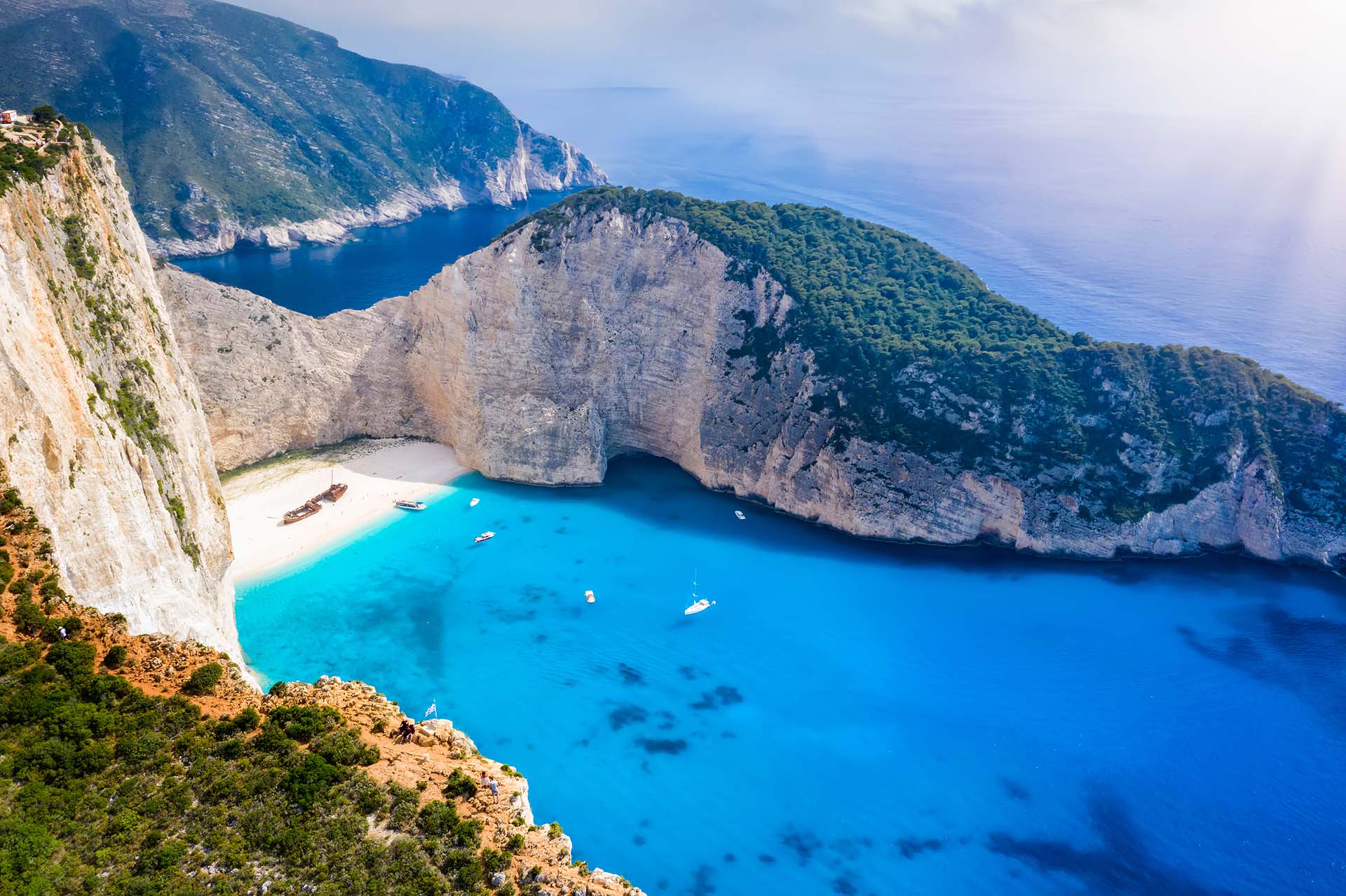 360 Car Rental Zakynthos panoramic navagio picture